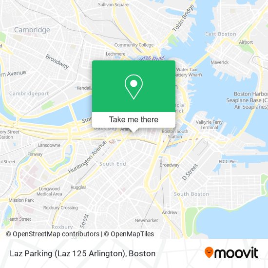Mapa de Laz Parking (Laz 125 Arlington)
