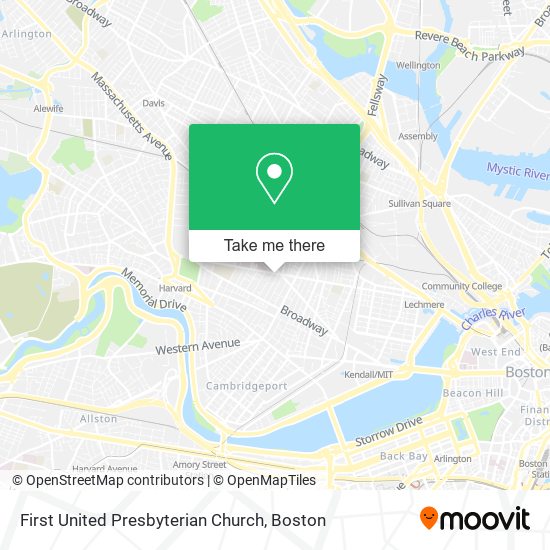 Mapa de First United Presbyterian Church