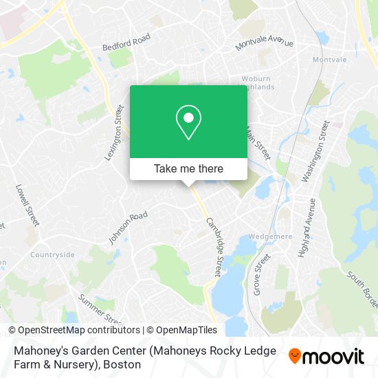 Mahoney's Garden Center (Mahoneys Rocky Ledge Farm & Nursery) map