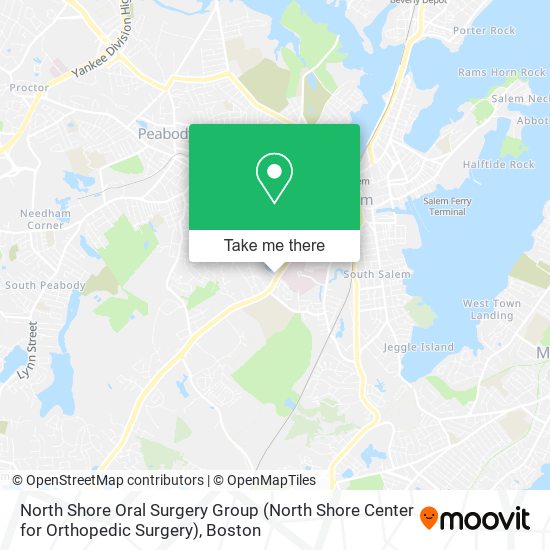 North Shore Oral Surgery Group (North Shore Center for Orthopedic Surgery) map