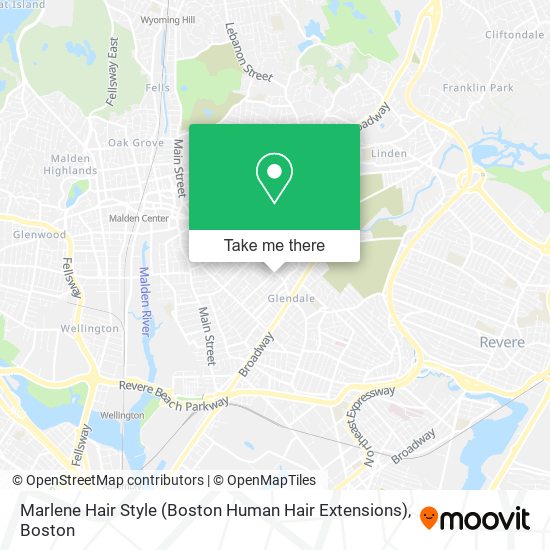 Mapa de Marlene Hair Style (Boston Human Hair Extensions)