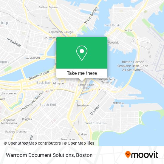 Mapa de Warroom Document Solutions