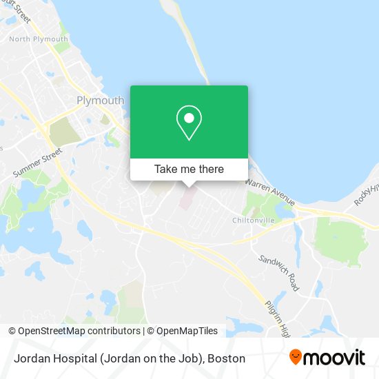 Mapa de Jordan Hospital (Jordan on the Job)