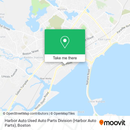 Harbor Auto Used Auto Parts Division (Harbor Auto Parts) map
