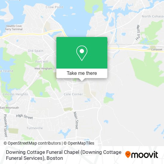 Mapa de Downing Cottage Funeral Chapel