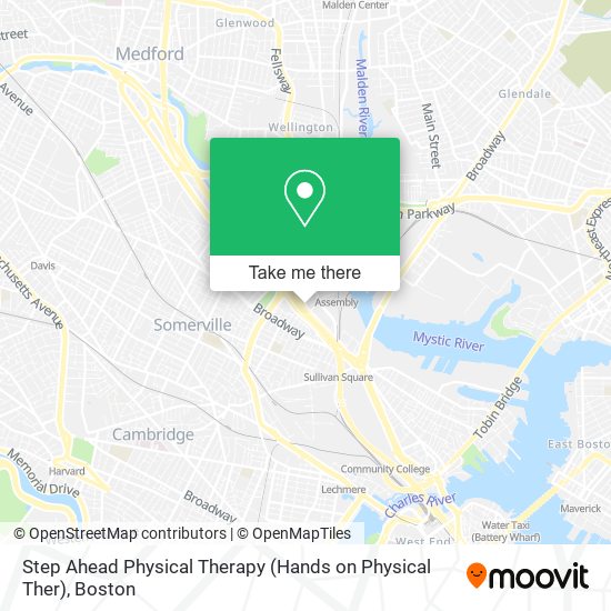 Step Ahead Physical Therapy (Hands on Physical Ther) map