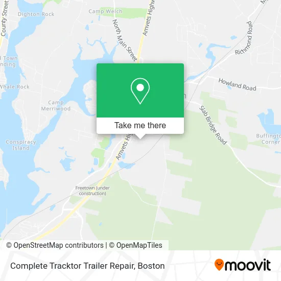 Complete Tracktor Trailer Repair map