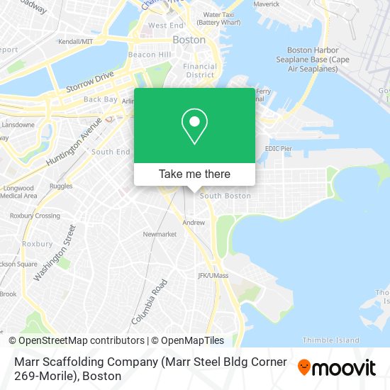 Marr Scaffolding Company (Marr Steel Bldg Corner 269-Morile) map