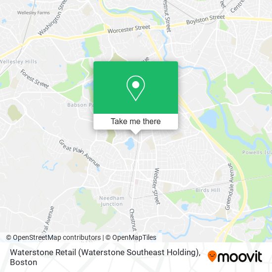 Mapa de Waterstone Retail (Waterstone Southeast Holding)