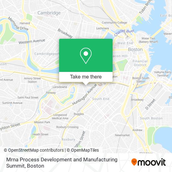 Mrna Process Development and Manufacturing Summit map