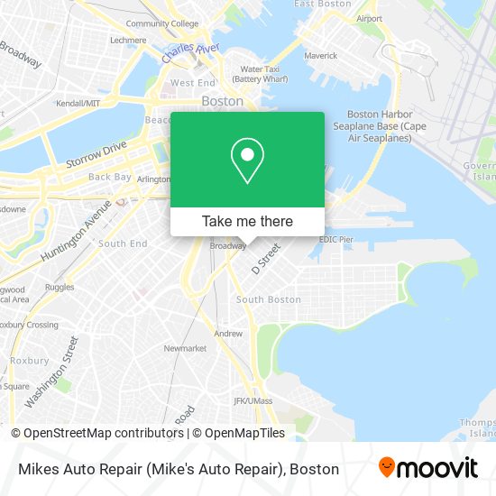 Mapa de Mikes Auto Repair (Mike's Auto Repair)