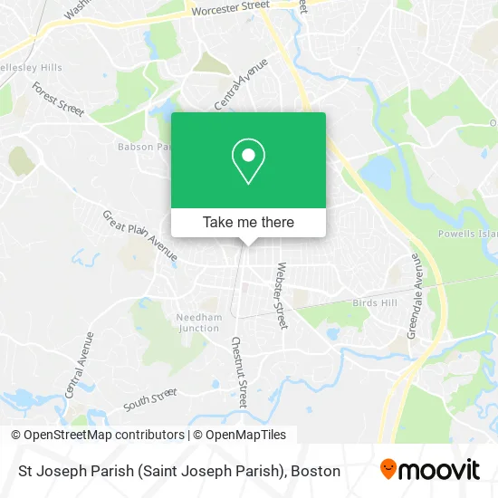 Mapa de St Joseph Parish (Saint Joseph Parish)
