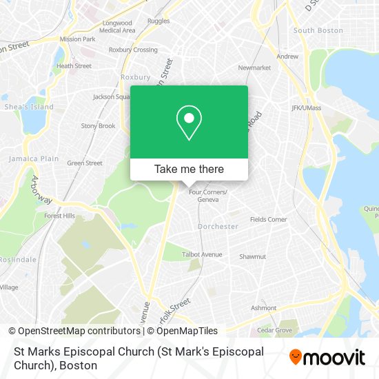 Mapa de St Marks Episcopal Church (St Mark's Episcopal Church)