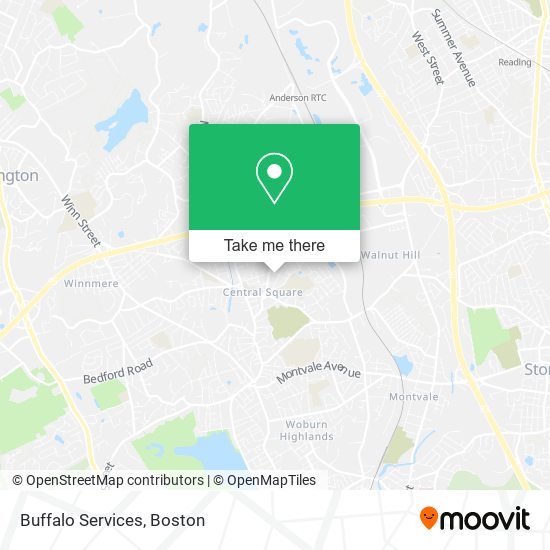 Buffalo Services map