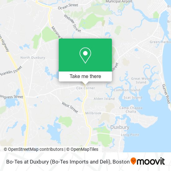 Bo-Tes at Duxbury (Bo-Tes Imports and Deli) map