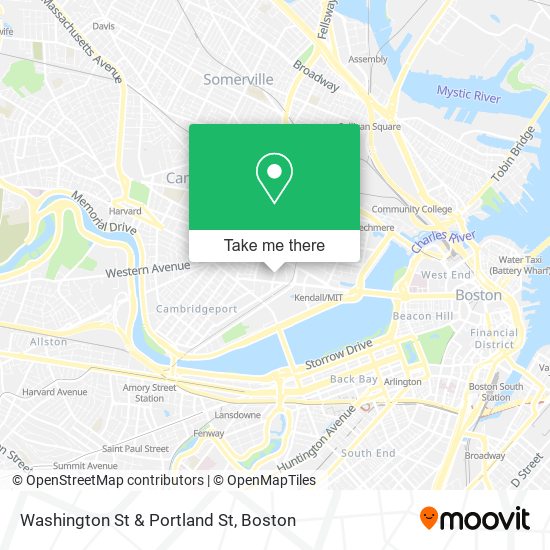Mapa de Washington St & Portland St