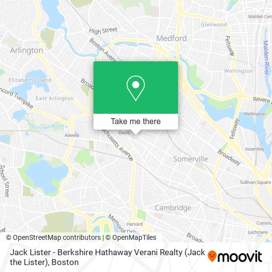 Mapa de Jack Lister - Berkshire Hathaway Verani Realty (Jack the Lister)