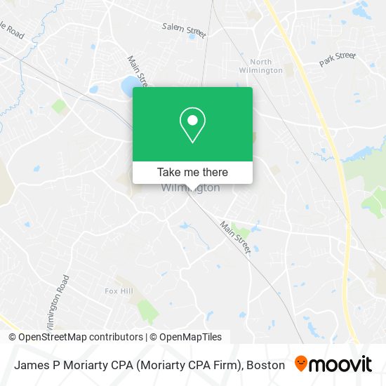 James P Moriarty CPA (Moriarty CPA Firm) map