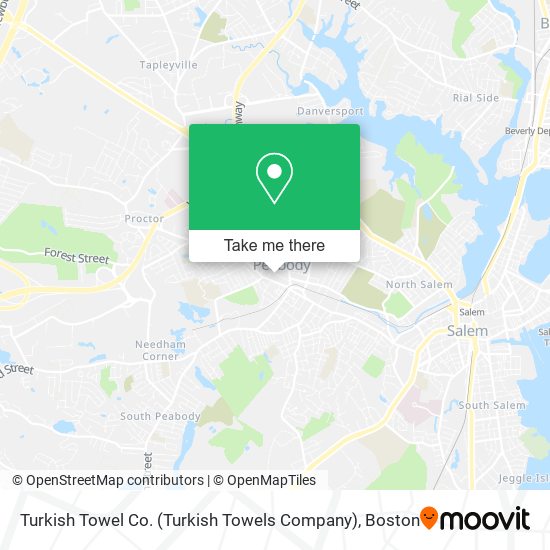 Turkish Towel Co. (Turkish Towels Company) map