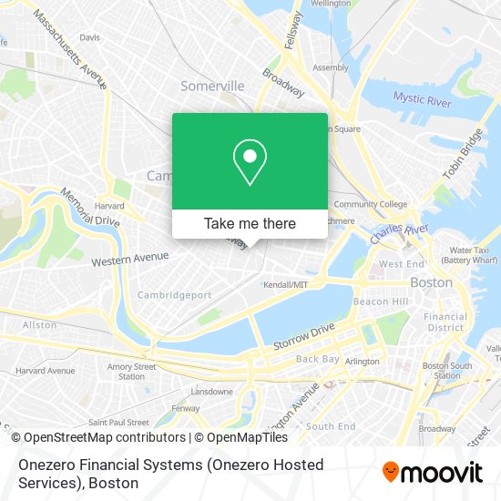Onezero Financial Systems (Onezero Hosted Services) map