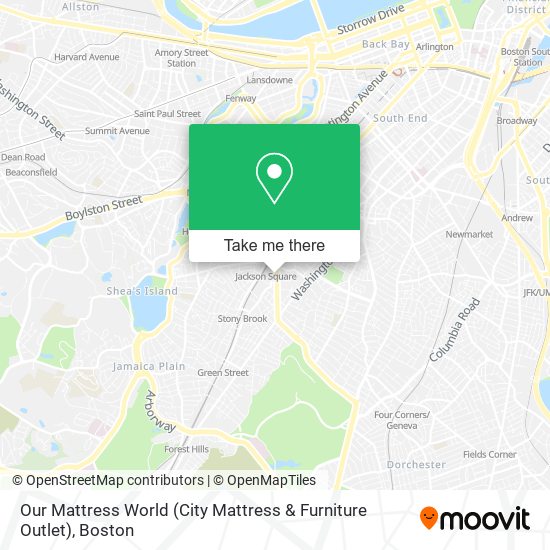 Mapa de Our Mattress World (City Mattress & Furniture Outlet)