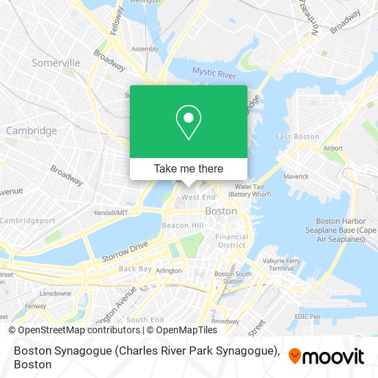 Mapa de Boston Synagogue (Charles River Park Synagogue)