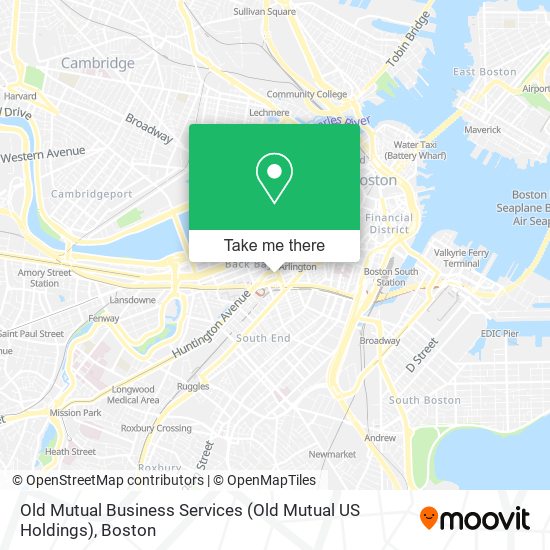 Old Mutual Business Services (Old Mutual US Holdings) map