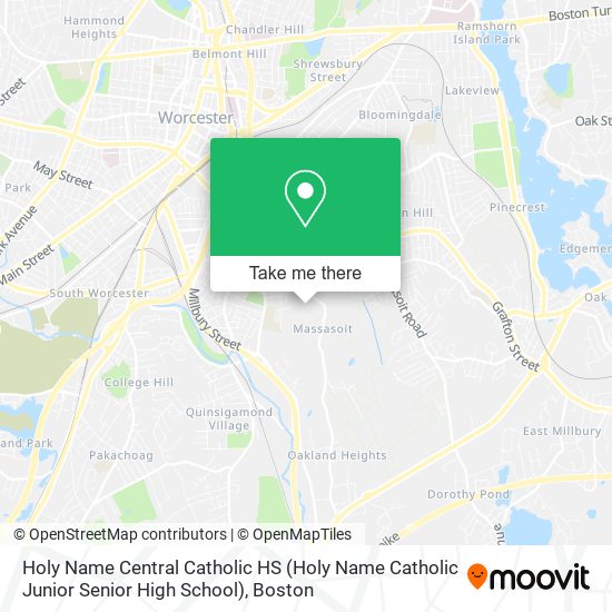 Holy Name Central Catholic HS (Holy Name Catholic Junior Senior High School) map