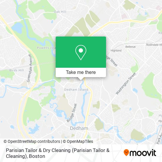 Mapa de Parisian Tailor & Dry Cleaning