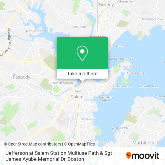 Mapa de Jefferson at Salem Station Multiuse Path & Sgt James Ayube Memorial Dr