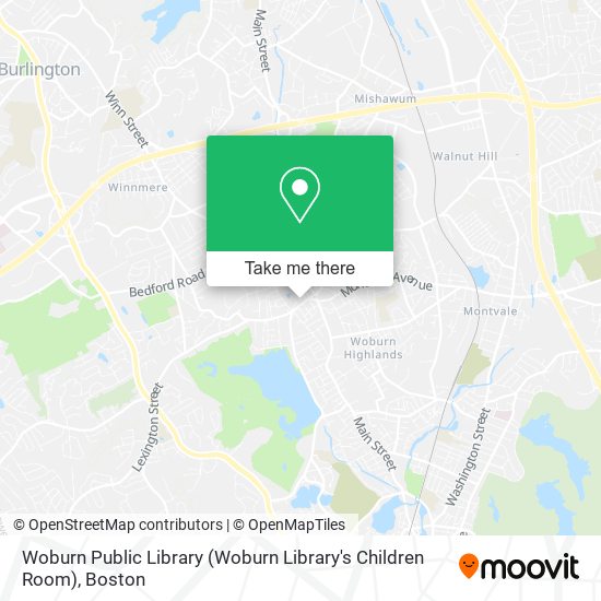 Woburn Public Library (Woburn Library's Children Room) map