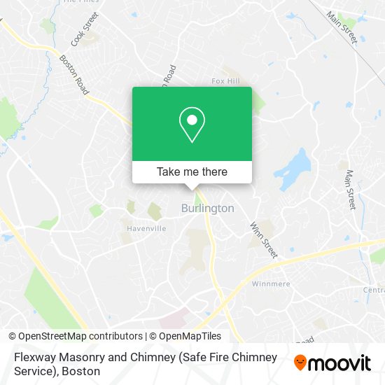 Mapa de Flexway Masonry and Chimney (Safe Fire Chimney Service)