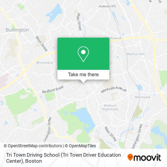 Tri Town Driving School (Tri Town Driver Education Center) map