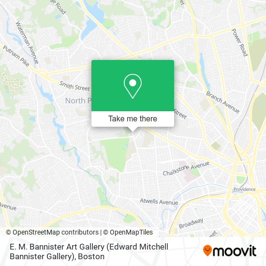 Mapa de E. M. Bannister Art Gallery (Edward Mitchell Bannister Gallery)