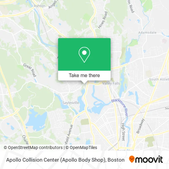 Apollo Collision Center (Apollo Body Shop) map