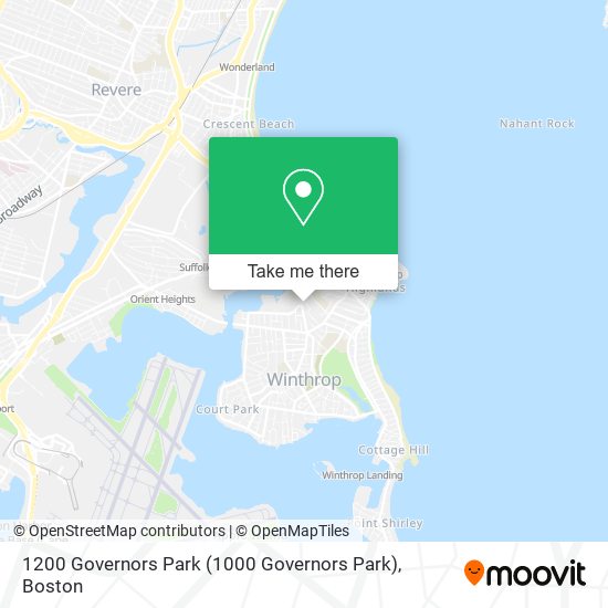 1200 Governors Park (1000 Governors Park) map