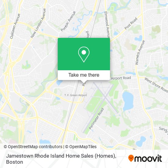 Jamestown Rhode Island Home Sales (Homes) map
