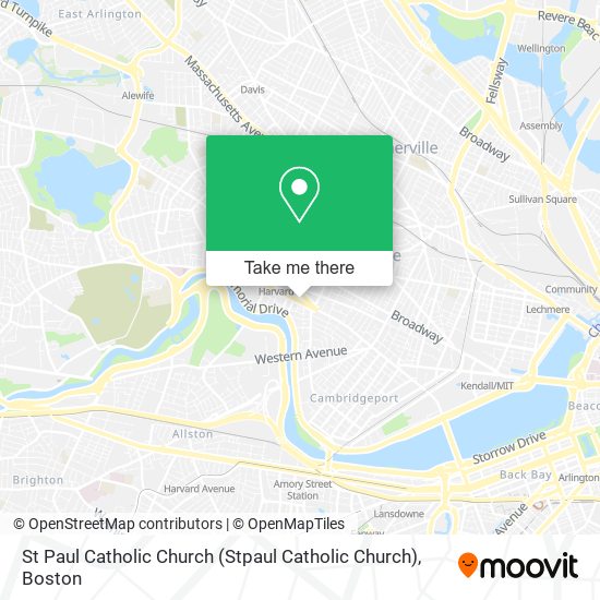 Mapa de St Paul Catholic Church (Stpaul Catholic Church)