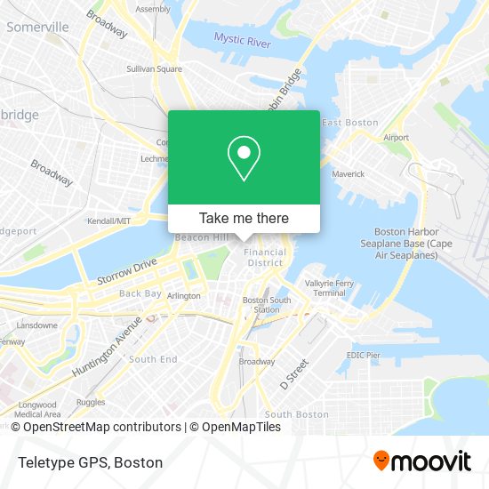 Mapa de Teletype GPS