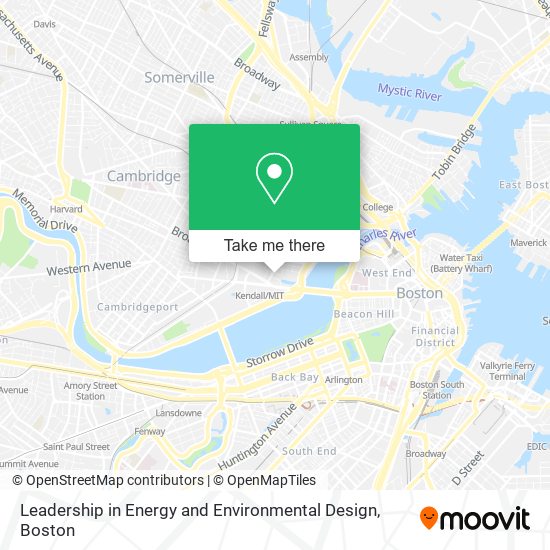 Leadership in Energy and Environmental Design map