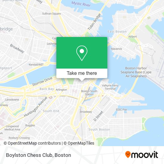 Mapa de Boylston Chess Club