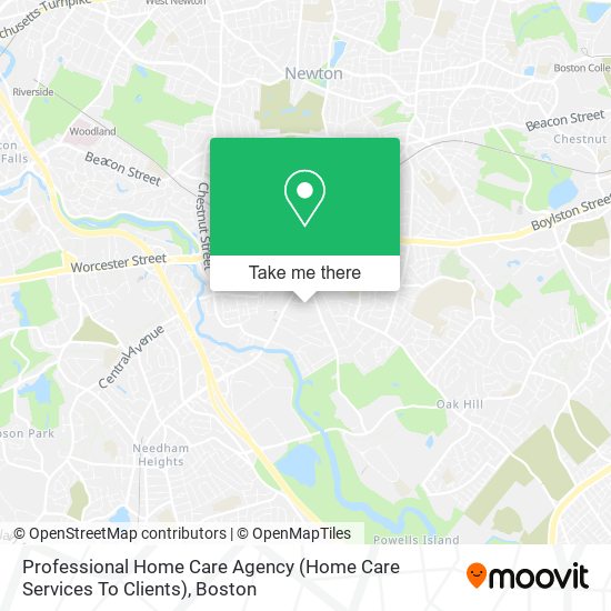 Mapa de Professional Home Care Agency (Home Care Services To Clients)