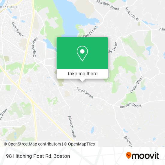 98 Hitching Post Rd map