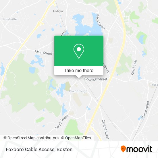 Foxboro Cable Access map