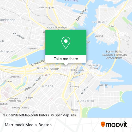 Merrimack Media map