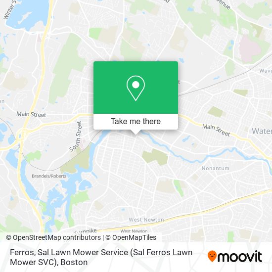 Ferros, Sal Lawn Mower Service (Sal Ferros Lawn Mower SVC) map