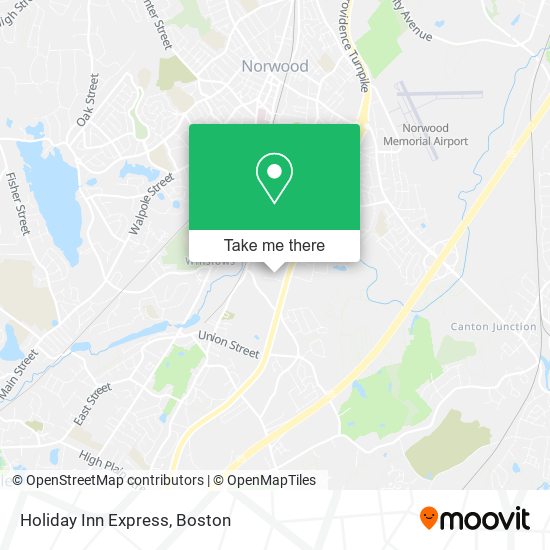 Holiday Inn Express map