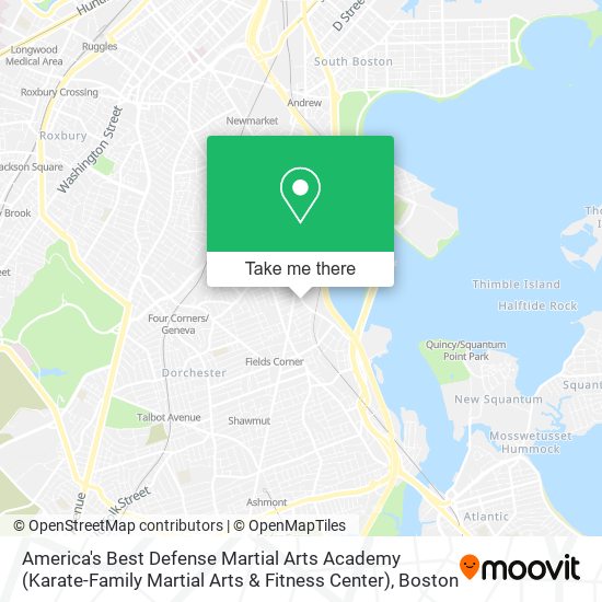 Mapa de America's Best Defense Martial Arts Academy (Karate-Family Martial Arts & Fitness Center)