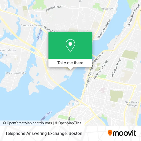 Telephone Answering Exchange map