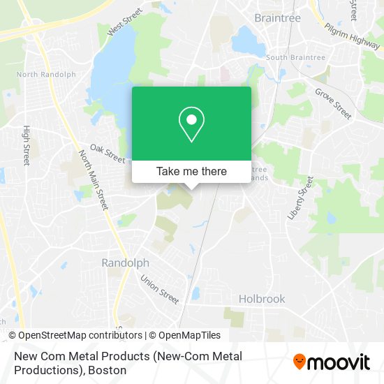 Mapa de New Com Metal Products